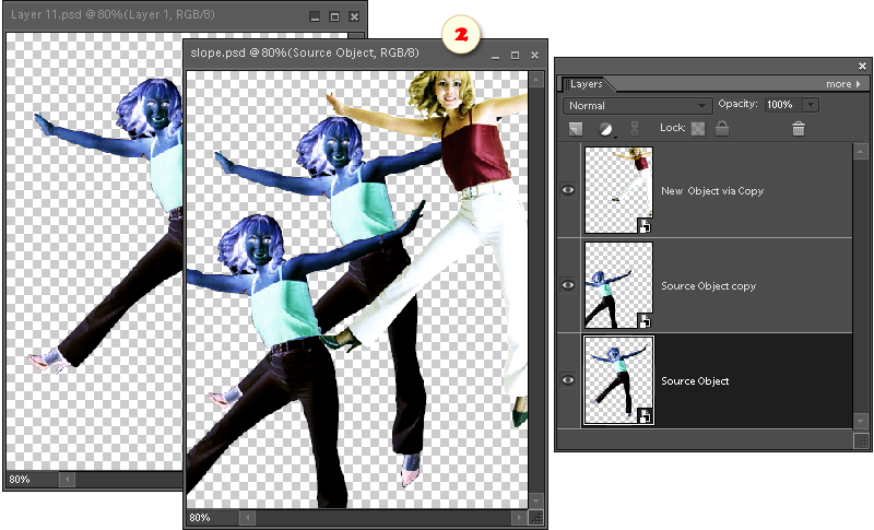 Editing source object affects „linked“ copy only