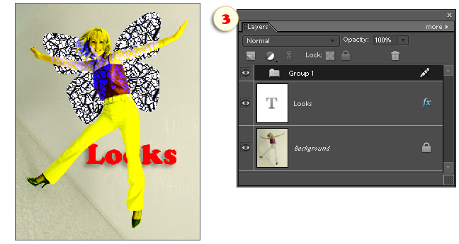 Adding layers into layer group