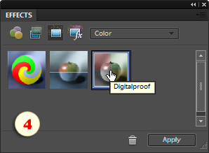 Applying the added command