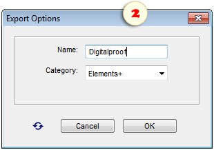 Editing the effect name