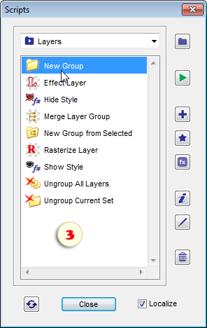 Applying the added command