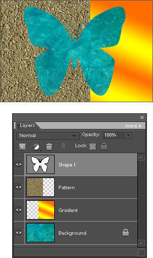 Kockout effect on the layer