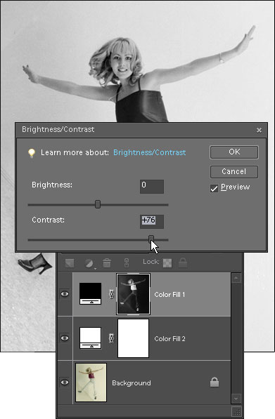 Using "Load Luminosity" for Black and White conversion