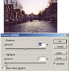Shadows-Highlights command